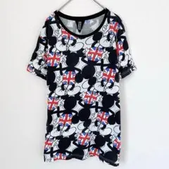 ジョイリッチ　Tシャツ　ディズニーコラボ　クルーネック　ユニオンジャック　Sのサムネイル