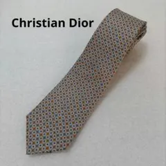 Christian Dior 幾何学模様 ネクタイ