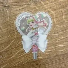 映画キミとアイドルプリキュア♪ うちわ型クリアカード　キュアズキューン