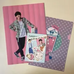 なにわのにわ 道枝駿佑 ファイル フレークシール