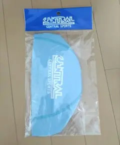 【新品未使用】セントラルスポーツ スイムキャップ　水色　Lサイズ