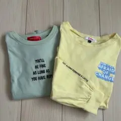 150 repipi armario PINK-latte ロンT2枚セット
