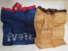 すぬーぴーさま専用【新品・未使用・非売品】Peanutsのエコバッグ2点セット