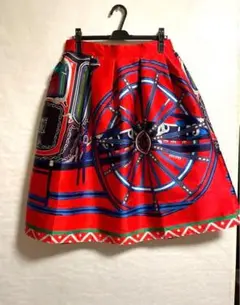 プリント♡♡フレアスカート❣️