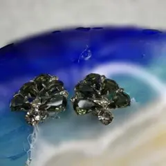 ブラックダイヤのモノトーンイヤリング　ジュリアナのサムネイル