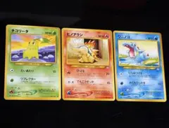 美品】ベイリーフ マグマラシ アリゲイツ金銀 御三家 進化系3枚セット