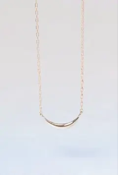 『新品　未使用』l&co ピンクゴールド　ネックレス　U字モチーフ　k10のサムネイル