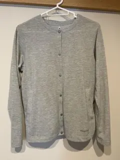 mont-bell グレー カーディガン Lサイズ