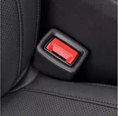 シートベルトバックルカバー ブラック 2個セット