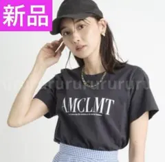 秋色★新品★ジャスグリッティー ロゴTシャツ　マイストラーダ　チャコールグレーのサムネイル
