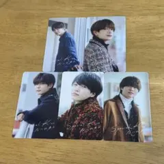 なにわ男子 Special Kiss クリアカード 5枚セット