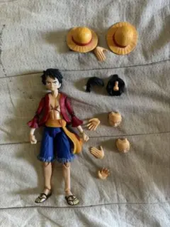 モンキー・D・ルフィのアクションフィギュア ジャンク品