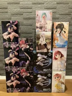 【早い者勝ち・匿名配送】フリーレン アルベド 初音ミクなど美少女フィギュアセット