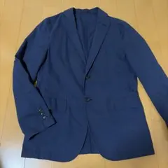 ユニクロ　ジャケット　ネイビー　メンズＭサイズのサムネイル