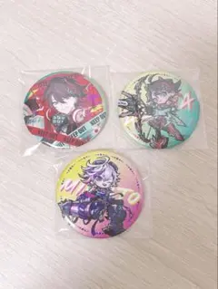 にじさんじ Stun Mode グリッター缶バッジ 不破湊 三枝明那