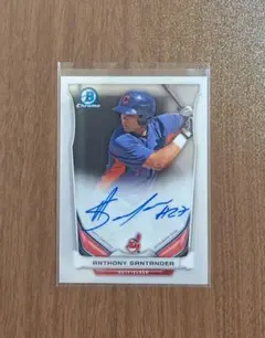 MLB 直筆サインカードAnthony Santander Bowman