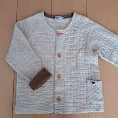 DOUBLE.B キルティング カーディガン 100cm