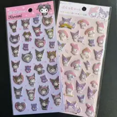 ぷくっとシール クロミ＆マイメロ