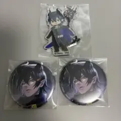 ツイステ 寮服 缶バッジ AGF マレウス 3個セット - メルカリ