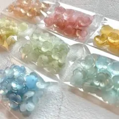 手染めビーズ フラワービーズ