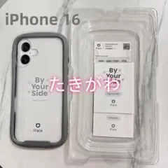 iPhone 16 ケース iFace Reflection グレー