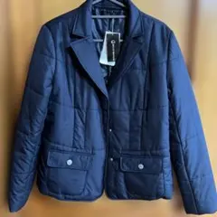 新品タグ付き ネイビー キルティングジャケット