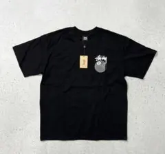 さ*し様 stussy ステューシー 8ボール 両面プリント Tシャツ 黒 XL