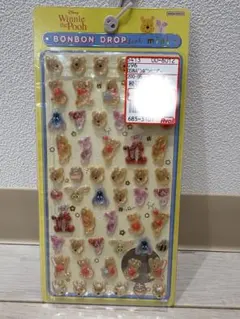 【正規品】くまのプーさんボンボンドロップシール