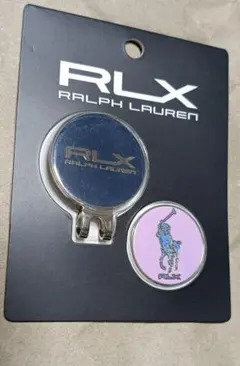 RLX GOLF シグネチャー ポニー ゴルフ ボール マーカー セット ピンク