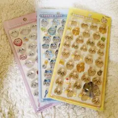【正規品、新品未使用】ボンボンドロップシール ちいかわ ハチワレ うさぎ ３枚