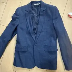 H&M ネイビー ブレザー EU 158