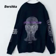 ベルシュカ　スペースマン　グラフィック　トレーナー　ブラック　スウェットメンズ