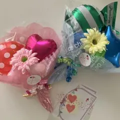 バルーンブーケ（２セット） 卒業式、卒園式、発表会に