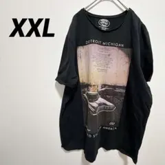Tシャツ フォード サンダーバード ビッグサイズ 半袖 車 黒 綿 古着のサムネイル