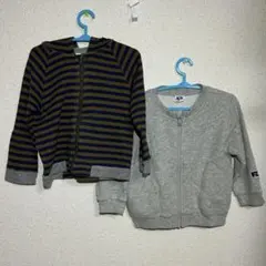 【子供服】パーカー＆ブルゾン 2点セット（80cm）