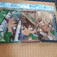 グリーンDAKARA名探偵コナンオリジナルクールタオル全3種セット