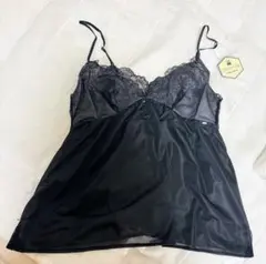 チュチュアンナ　ブラックレースキャミソール