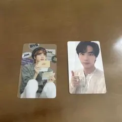 BTS Jin フォトカード 2枚セット