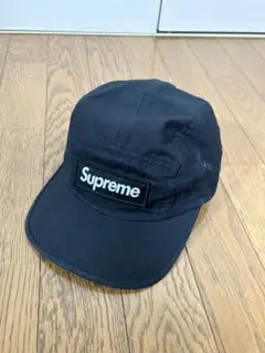 Supreme 24FW Military Camp Cap Black