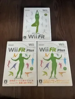 Wii Fit Wii Fit Plus ソフト 3本セット