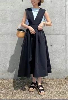 bow.a OTONA JUMPER SKIRT オトナジャンパースカート