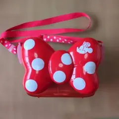 ディズニー　ポップコーンバゲット　 赤 水玉模様　ミニーちゃん
