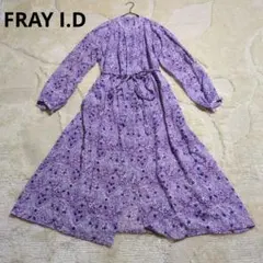 フレイ アイディー ワンピース ペイズリー コットン