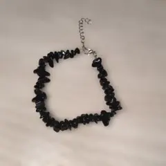 黒のオニキス天然石ブレスレット