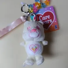 ケアベア　チャーム付きマスコット　スパークルハートベア　タイトー限定