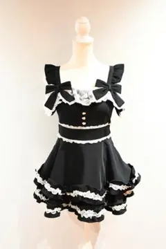 未使用級】DimMoire 冥界少女セーラー ロリータ ワンピ+スカート M