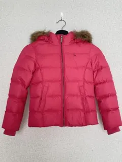 TOMMY HILFIGER フード付きダウンジャケット (120 130)