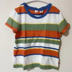 リーバイス ボーダー Tシャツ ショート丈 レディースXSのサムネイル