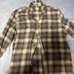 Levi's リラックスフィット チェックネルシャツ L