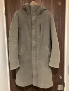 カーキ フード付き モッズコート